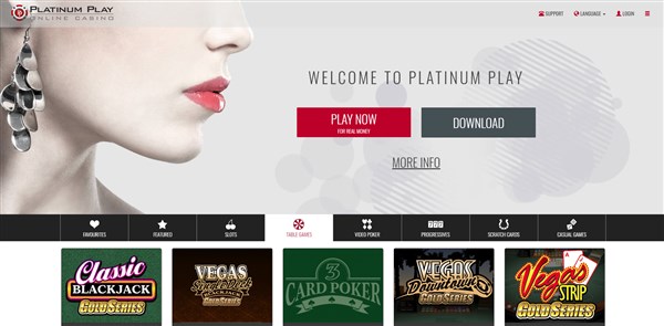 Platinum Play Casino Roulette Review